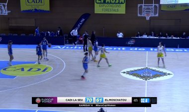 EL CADÍ LA SEU PASSA A LA PRIMERA RONDA DE PLAY-OFF D’EUROCUP COM A LÍDER DE GRUP