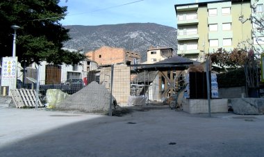 INICI DE LES OBRES A LA SALA DE LES HOMILIES