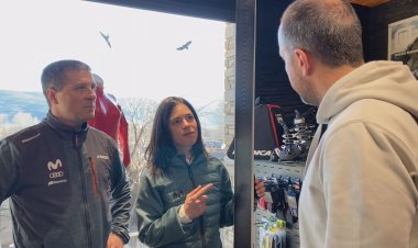 ARRENCA UNA NOVA TEMPORADA PER A L'ESQUIADORA DE VELOCITAT MARTA VISA