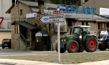 UNA NOVA MOBILITZACIÓ DELS PAGESOS TALLARÀ LA N-145 ENTRE LA SEU D’URGELL I ANDORRA
