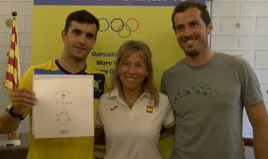 HOMENATGE A LA COMITIVA OLÍMPICA DEL CLUB CADÍ CANOË-KAYAK EN EL SEU RETORN A LA SEU D’URGELL