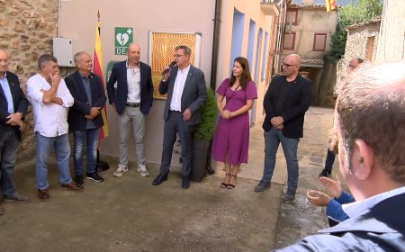 L’EDIFICI DE L’AJUNTAMENT DE SANT ESTEVE DE LA SARGA JA ÉS UNA REALITAT