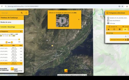 MÉS D’UN MILIÓ DE FOTOGRAFIES AÈRIES DE CATALUNYA A LA FOTOTECA DE L’ICGC