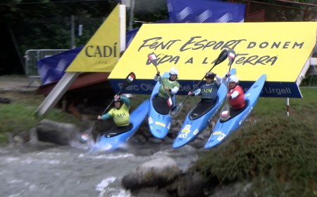 LA COMPETICIÓ DE CAIAC CROSS TANCA LA COPA DEL MÓN DE CANOE SLALOM