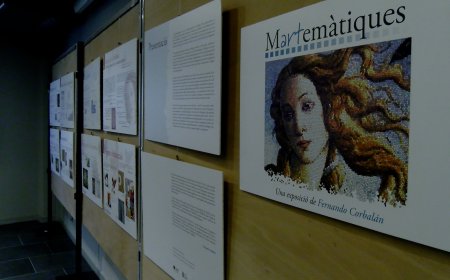 LES CONNEXIONS ENTRE LES MATEMÀTIQUES I L’ART EN UNA EXPOSICIÓ A L’ESPAI ERMENGOL
