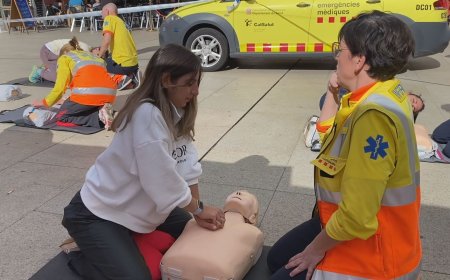 PROFESSIONALS DEL SEM OFEREIXEN FORMACIÓ PER SABER ACTUAR DAVANT D'UNA ATURADA CARDÍACA