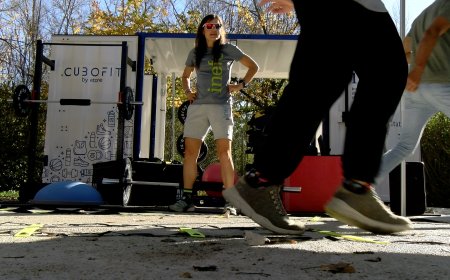 INEFC PIRINEUS ESTRENA EL CUBOFIT, UN ESPAI ESPORTIU A L’AIRE LLIURE