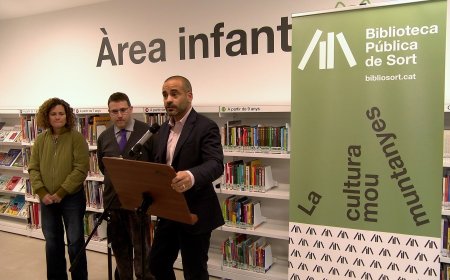 S’INAUGURA, DESPRÉS DE MOLTS ANYS DE LLUITA, LA NOVA BIBLIOTECA PÚBLICA DE SORT