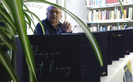 RAMON BESORA REIVINDICA LA POESIA AL LLARG DE L’ANY AMB UN ITINERARI POÈTIC