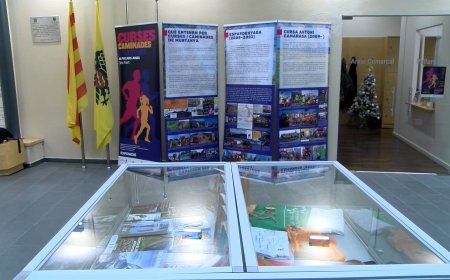S’INAUGURA LA TERCERA PART DE L’EXPOSICIÓ ‘CURSES, CAMINADES I ATLETISME AL PALLARS JUSSÀ’