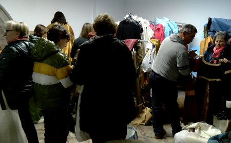 PREPARATIUS PER A LA PRIMERA EDICIÓ DEL PESSEBRE VIVENT A LA SEU D’URGELL