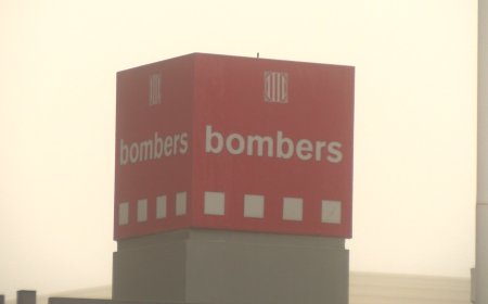 ELS BOMBERS DE TREMP TORNEN, AQUEST DIVENDRES, AL SEU PARC