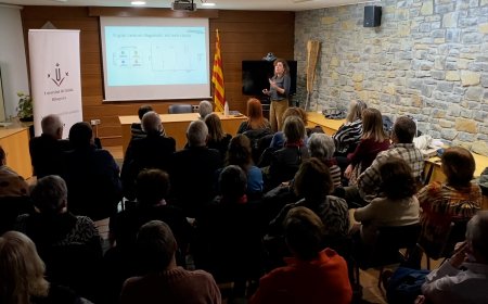 80 SOCIS A L’AULA D’EXTENSIÓ UNIVERSITÀRIA A L’ALTA RIBAGORÇA