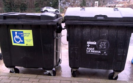 EL PALLARS JUSSÀ INSTAL·LA EL PRIMER CONTENIDOR ADAPTAT A TREMP