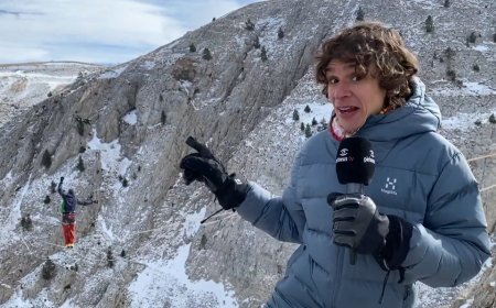 Highline, activitat d’alçada a Masella: Connecta Lleida Pirineus 07-02-2025