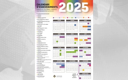 UN CALENDARI RECULL ELS ESDEVENIMENTS MÉS DESTACATS DEL 2025 A LA SEU D’URGELL