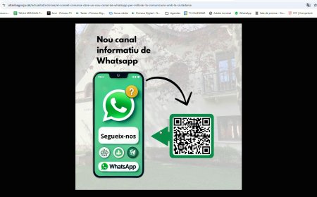 L’ALTA RIBAGORÇA HA ENGEGAT COMUNICACIÓ VIA WHATSAPP AMB LA CIUTADANIA