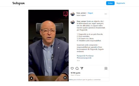 RMENGOL ASSEGURA QUE ESTÀ “LEGITIMAT” PER SER ALCALDE DE PUIGCERDÀ