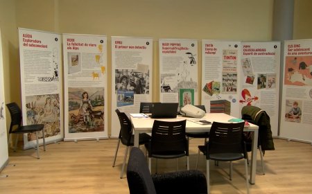 L’EXPOSICIÓ 100 ANYS DE L’EDITORIAL JUVENTUT, A LA BIBLIOTECA DE TREMP