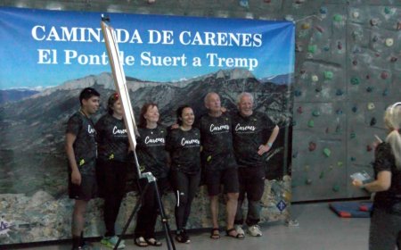 LA CAMINADA DE LES CARENES JA PORTA 450 INSCRITS