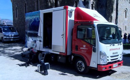 LA NOVA UNITAT MÒBIL DE PIRINEUS TV PERMET FER DIRECTES EN 4K
