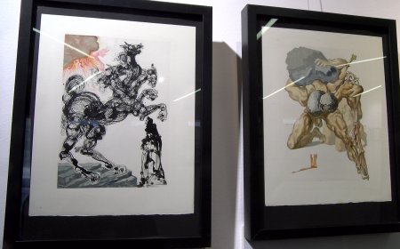 CENT GRAVATS DE DALÍ VISITEN L’ESPAI CERETÀNIA DE BOLVIR