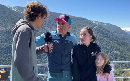 Vuit segons de salt al buit a Canillo: Connecta Lleida Pirineus 02-05-2025