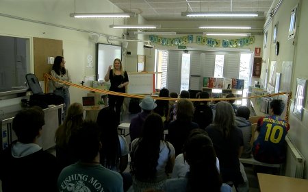 L’ESCOLA ARNAU MIR INAUGURA UN NOU ESPAI DE BIBLIOTECA