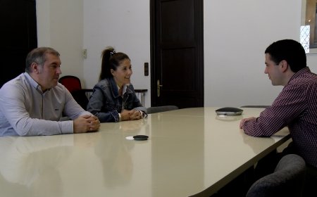 REUNIÓ SOBRE EL PLA DE CAMINS ENTRE EL CONSISTORI URGELLENC I LA DIPUTACIÓ DE LLEIDA