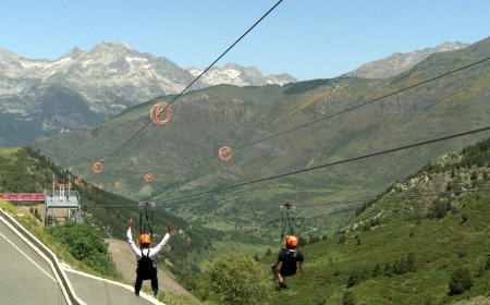 BOÍ TAÜLL COMPTA AMB UNA TIROLINA DE 200 METRES