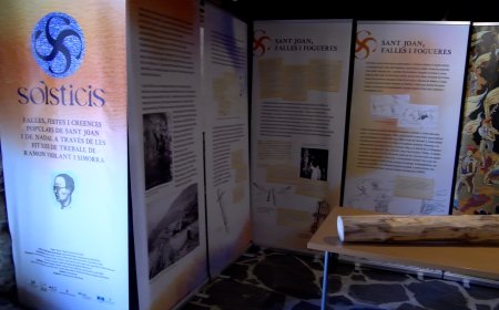 UNA EXPOSICIÓ I UN LLIBRE EXPLIQUEN LA RELACIÓ DEL FOC AMB ELS SOLSTICIS D’ESTIU I HIVERN