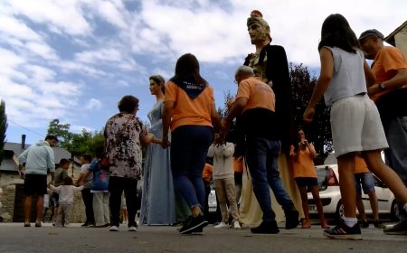 VILALLOBENT ACULL LA TROBADA GEGANTERA 2025 AMB COLLES D’ARREU DEL PAÍS