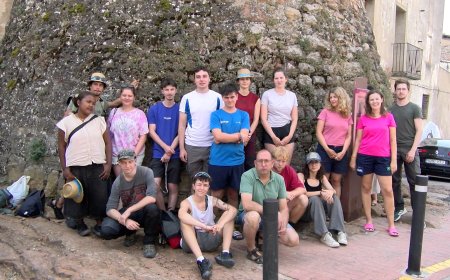 PARTICIPANTS DE 10 PAÏSOS AL CAMP DE TREBALL “READING LIFE IN THE ROCKS”