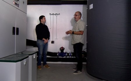 LA ZONA ESPORTIVA DE LA SEU D’URGELL COMENÇA A FUNCIONAR AMB BIOMASSA