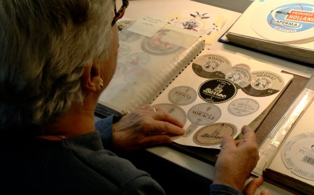 L’ESPAI ERMENGOL INAUGURA UNA EXPOSICIÓ D’ETIQUETES DE FORMATGES D’ARREU DEL MÓN