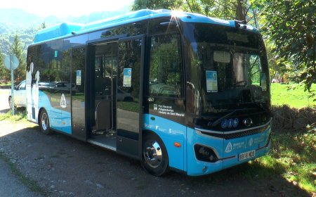 LA VALL DE BOÍ ESTRENA EL BUS ELÈCTRIC DURANT SETMANA EUROPEA DE LA MOBILITAT SOSTENIBLE