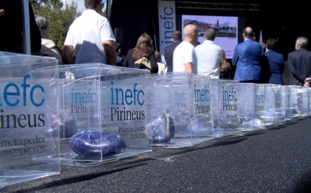 PRIMERA PEDRA DEL NOU EDIFICI D’INEFC PIRINEUS
