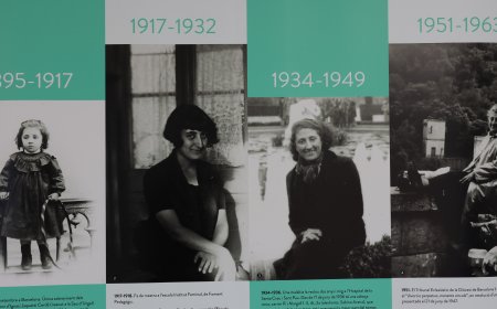 LA BIBLIOTECA DE SORT ACULL L’EXPOSICIÓ ‘LLUM A L’ÀNIMA’ SOBRE LA VIDA DE JAQUETTI