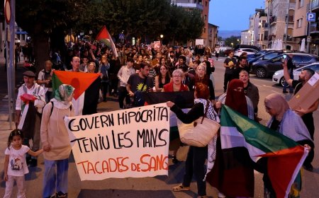 ELS PALLARS S’UNEIXEN A LES PROTESTES CONTRA L’ACTUACIÓ D’ISRAEL