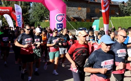 LA MITJA MARATÓ DE PUIGCERDÀ RECAPTA 600 EUROS PER L’ASSOCIACIÓ MUNTANYA