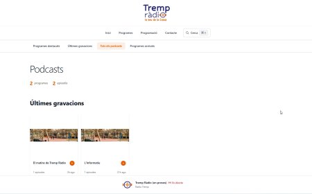 LA RÀDIO MUNICIPAL DE TREMP EMETRÀ EN DIGITAL A PARTIR DEL NOVEMBRE