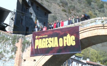 Campanya de la pagesia amb un crit d’alarma: Connecta Lleida Pirineus 17-11-2025