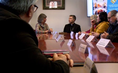 EL BISBE D’URGELL FA UNA VISITA AL CONSELL COMARCAL DE L’ALT URGELL