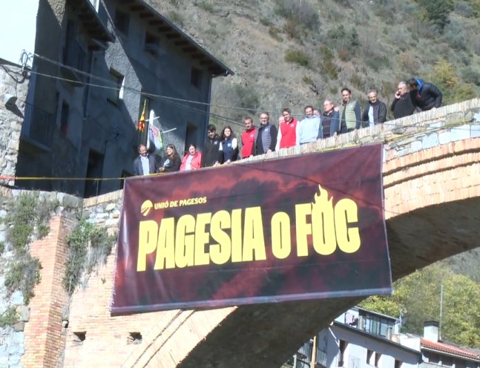 Campanya de la pagesia amb un crit d’alarma: Connecta Lleida Pirineus 17-11-2025