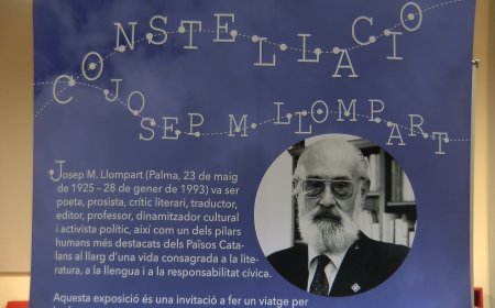 L’EXPOSICIÓ CONSTEL·LACIÓ JOSEP LLOMPART ES POT VISITAR FINS A FINALS D’ANY A TREMP