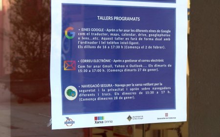 NOUS TALLERS DE COMPETÈNCIES DIGITALS AL PUNT ÒMNIA DE LA SEU D’URGELL