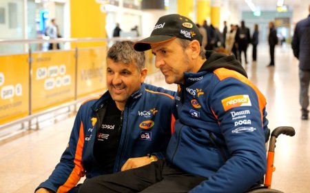 ISIDRE ESTEVE TORNA A CATALUNYA DESPRÉS D’UN ACCIDENT AL RAL·LI DAKAR