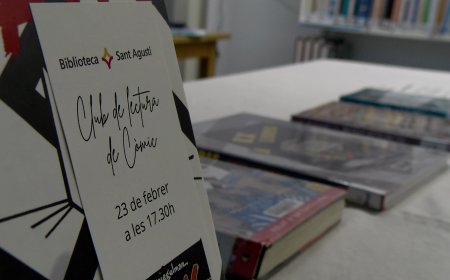 EL NOU CLUB DE LECTURA DE CÒMIC BUSCA APROPAR LA BIBLIOTECA SANT AGUSTÍ ALS JOVES