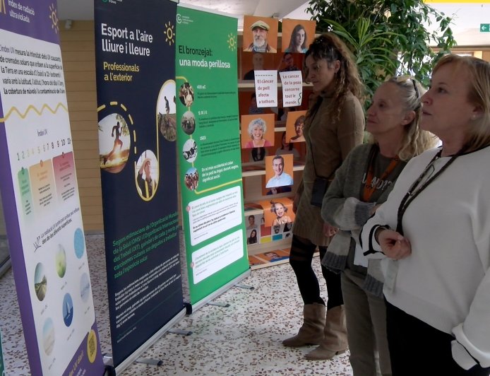 L’HOSPITAL DE CERDANYA FA PREVENCIÓ DEL CÀNCER DE PELL A TRAVÉS D’UNA EXPOSICIÓ