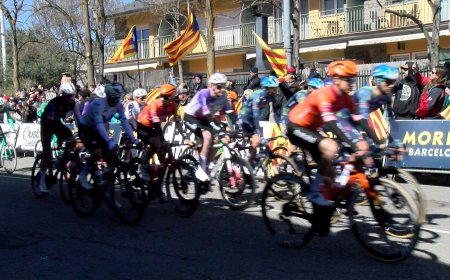 LA SEU D’URGELL VIU LA SORTIDA DE LA CINQUENA ETAPA DE LA VOLTA CICLISTA A CATALUNYA